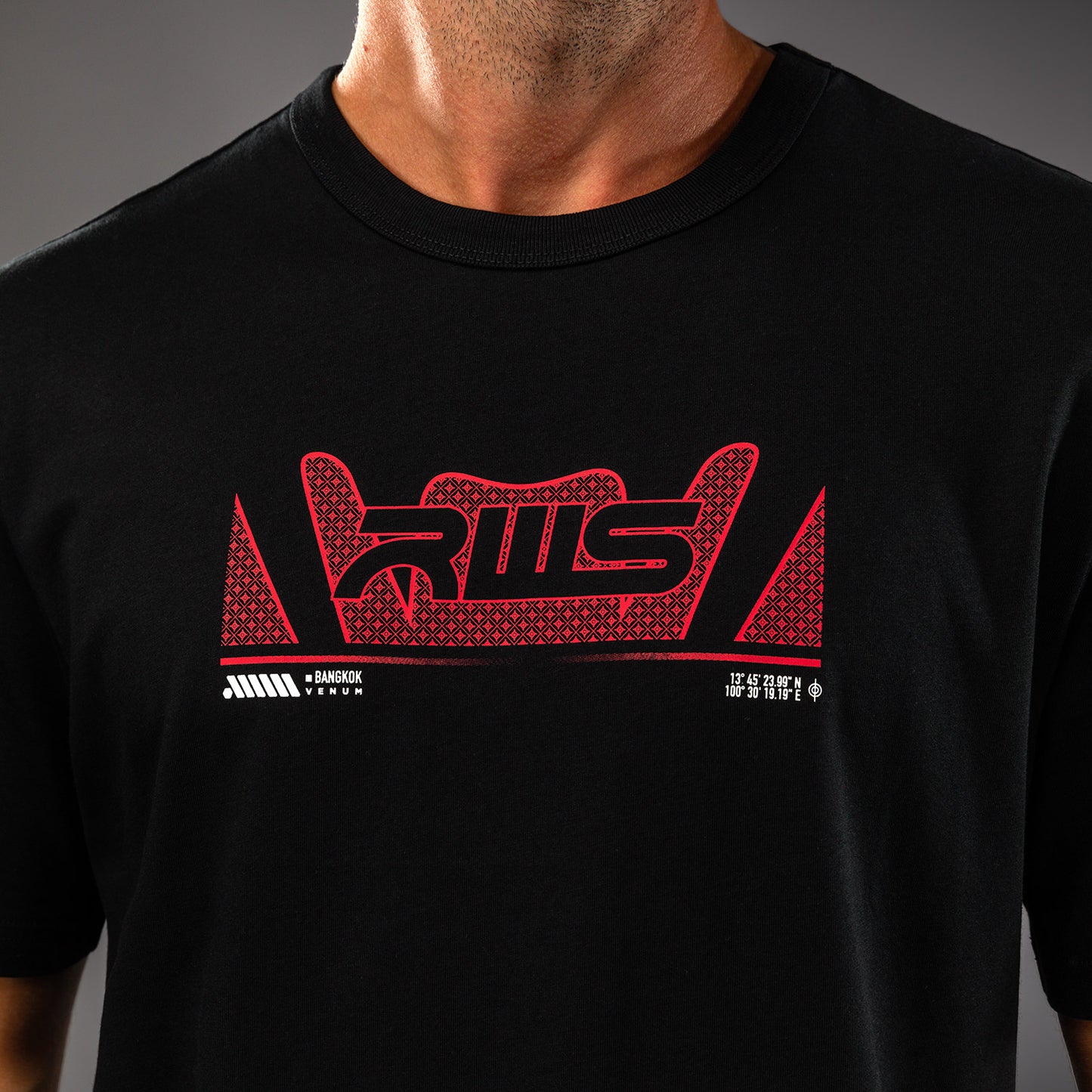 Venum x RWS 2.0 T-Shirt - Black/Red