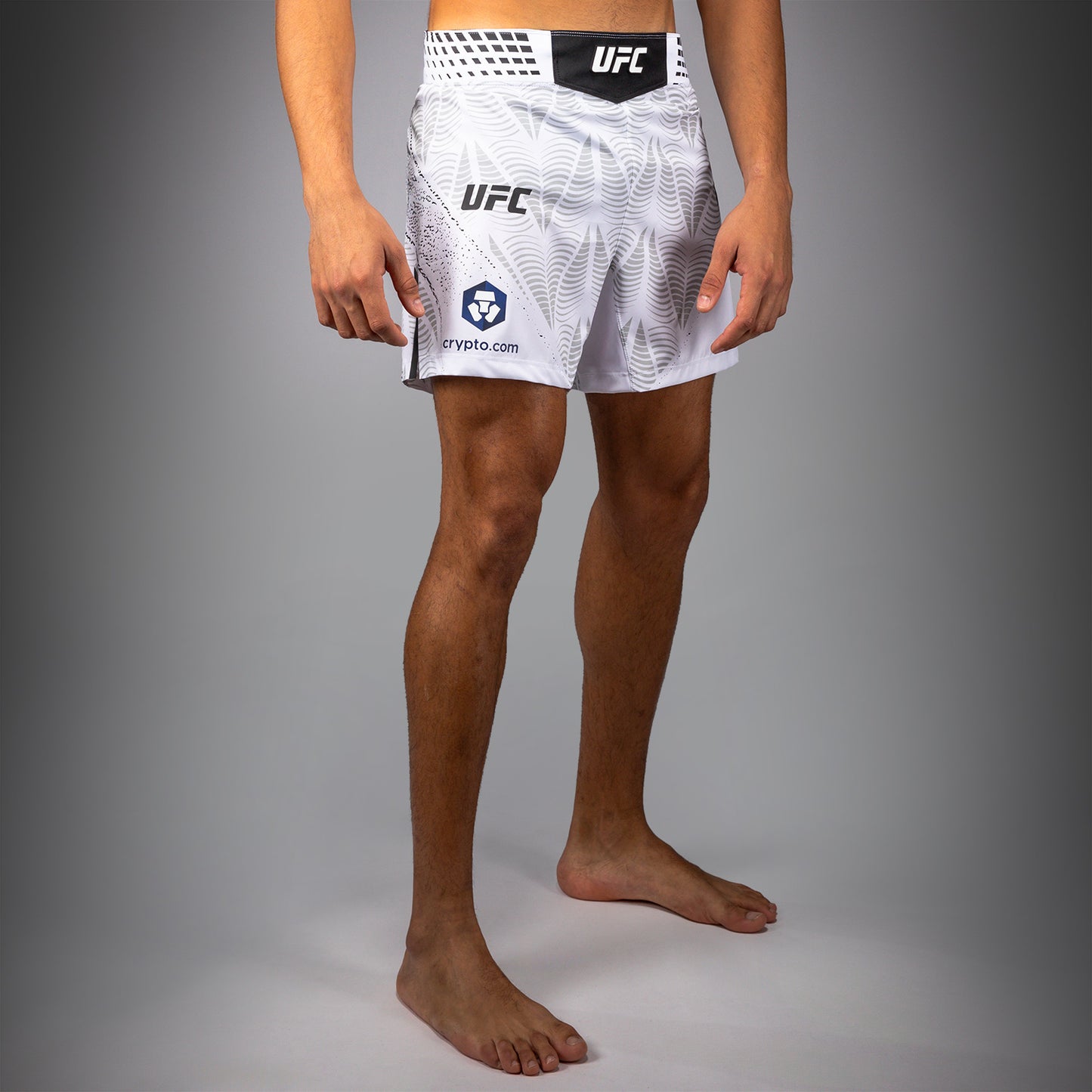 Men's UFC Zenith by Venum White Authentic Fight Night Short Fit Fight Short Personalized