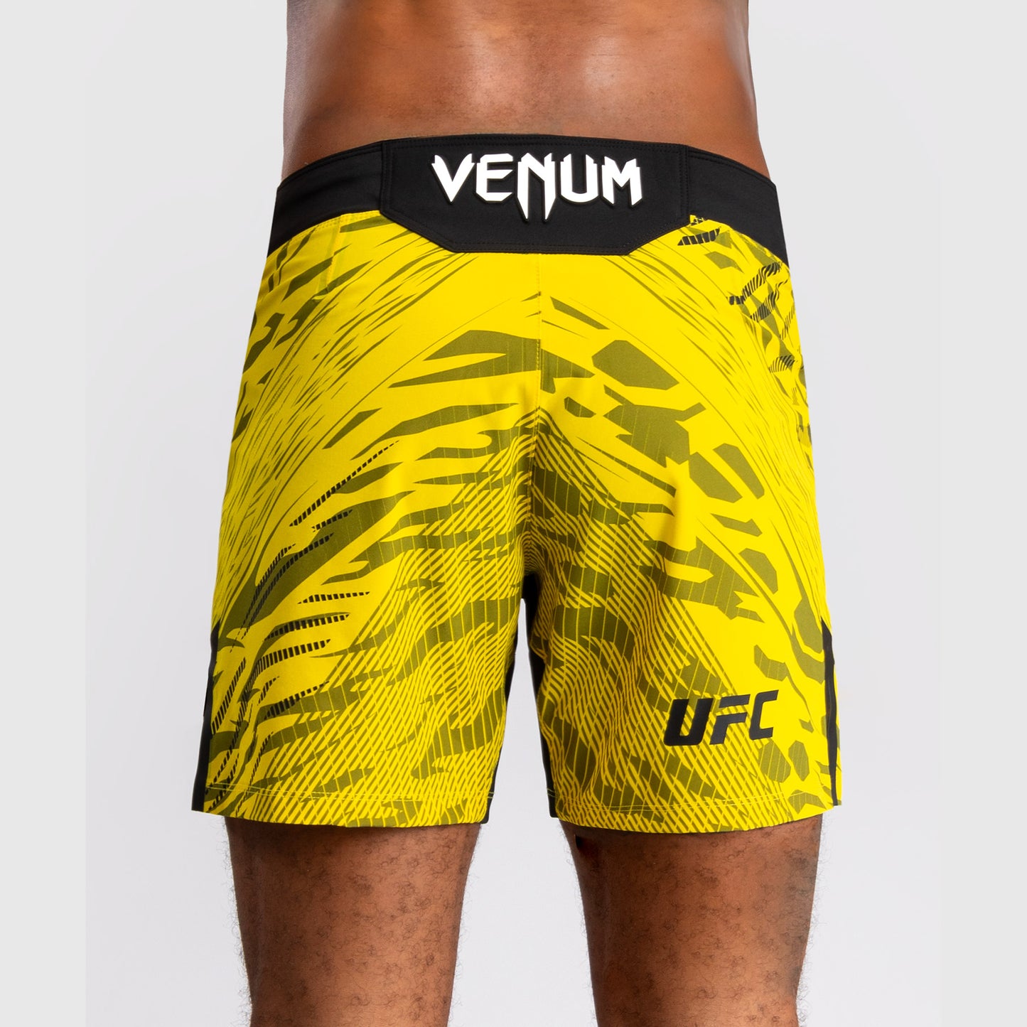 UFC Fusion by Venum Personalized Authentic Fight Night Men's Fight Short - Short Fit - Yellow