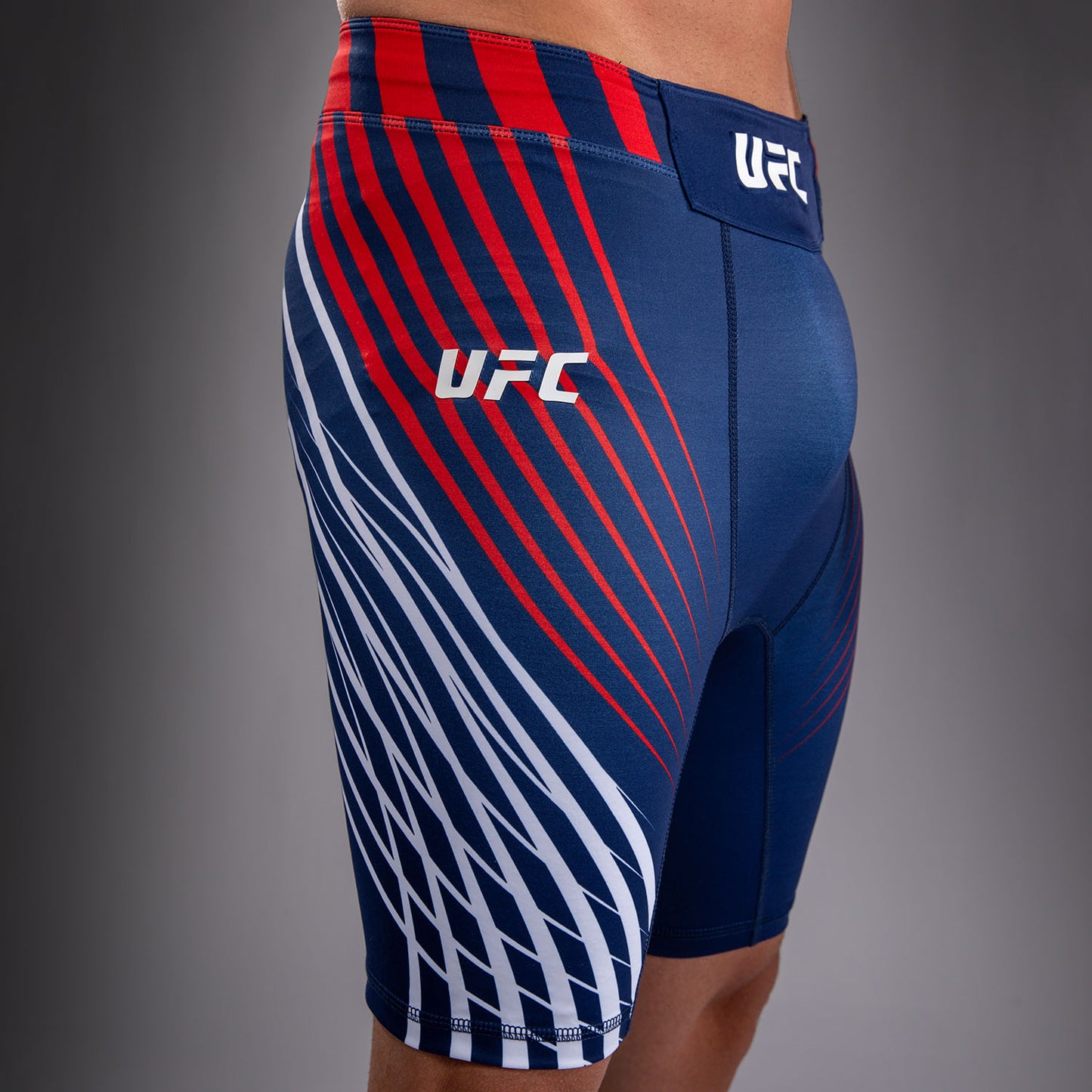 Men's Official UFC Freedom 250 by Venum Blue Authentic Fight Night Vale Tudo Short