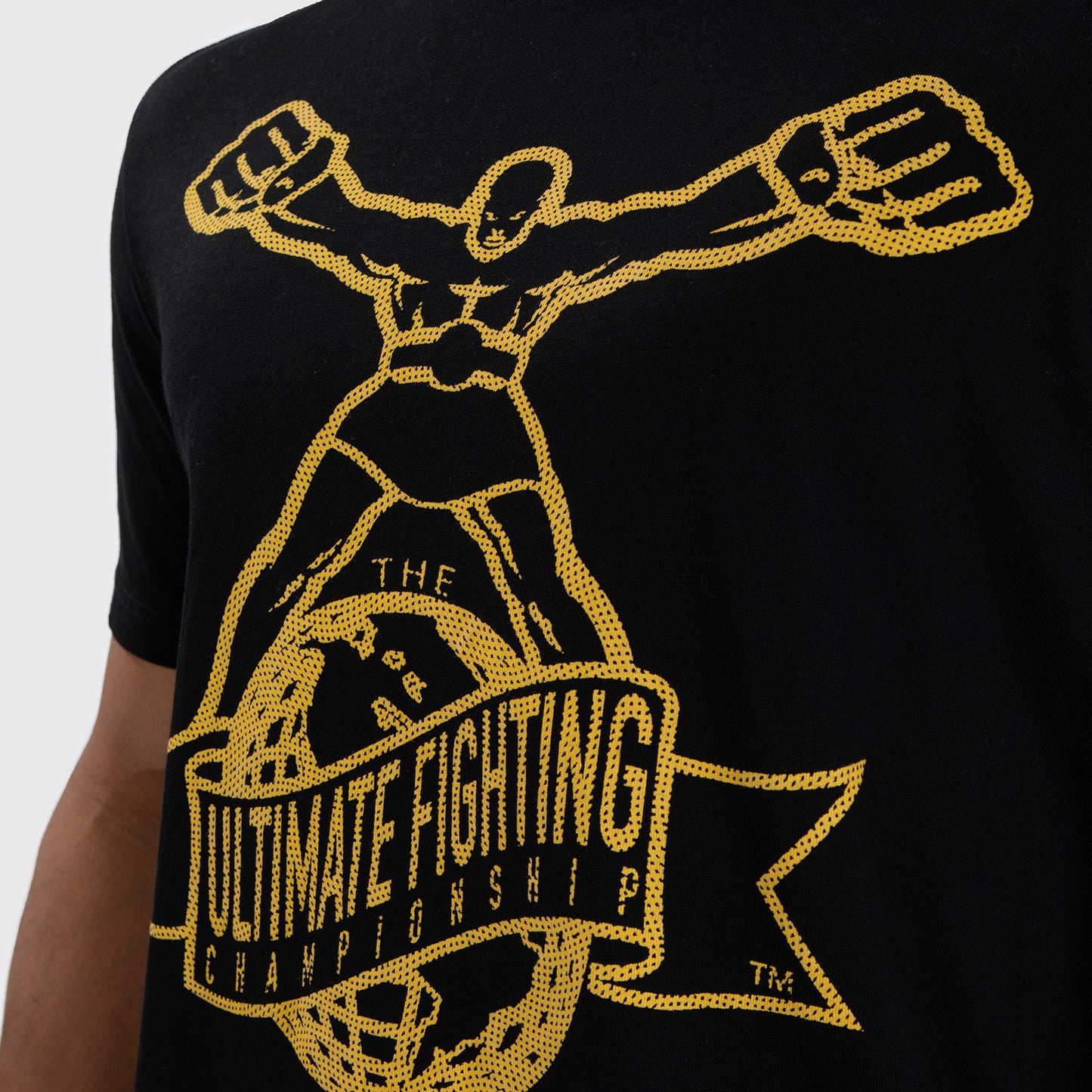 UFC by Venum Ulti-Man T-Shirt - Black/Yellow