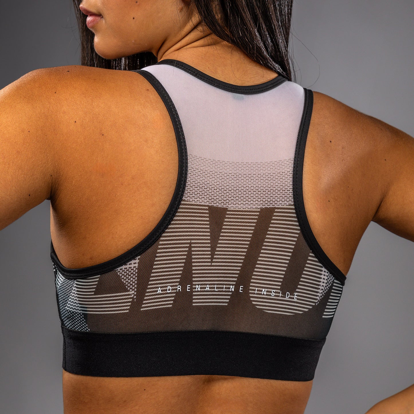 Venum Adrenaline Women's Sports Bra - Black/ Ivory
