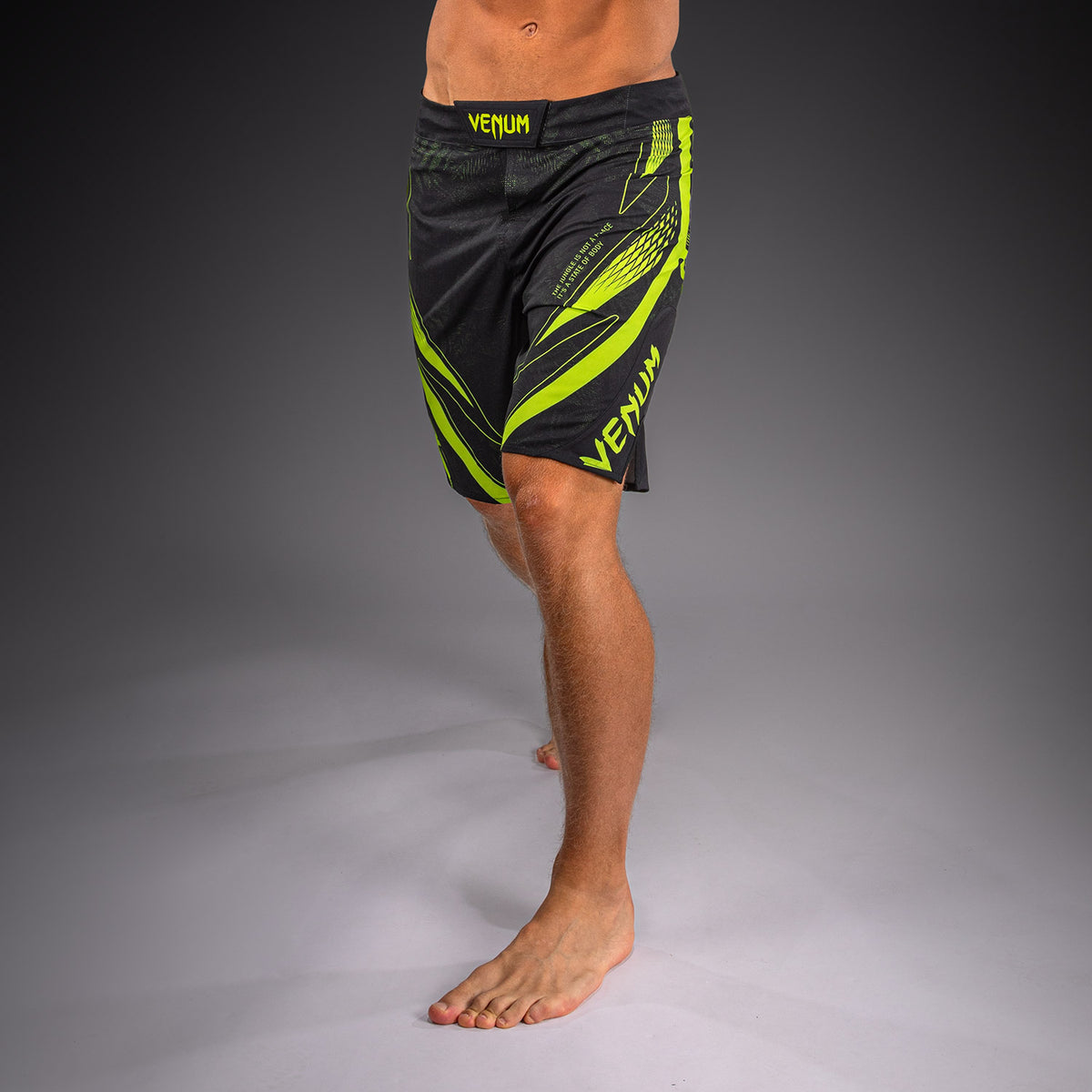 Venum Amazonia Reborn Fightshorts - Black/Green