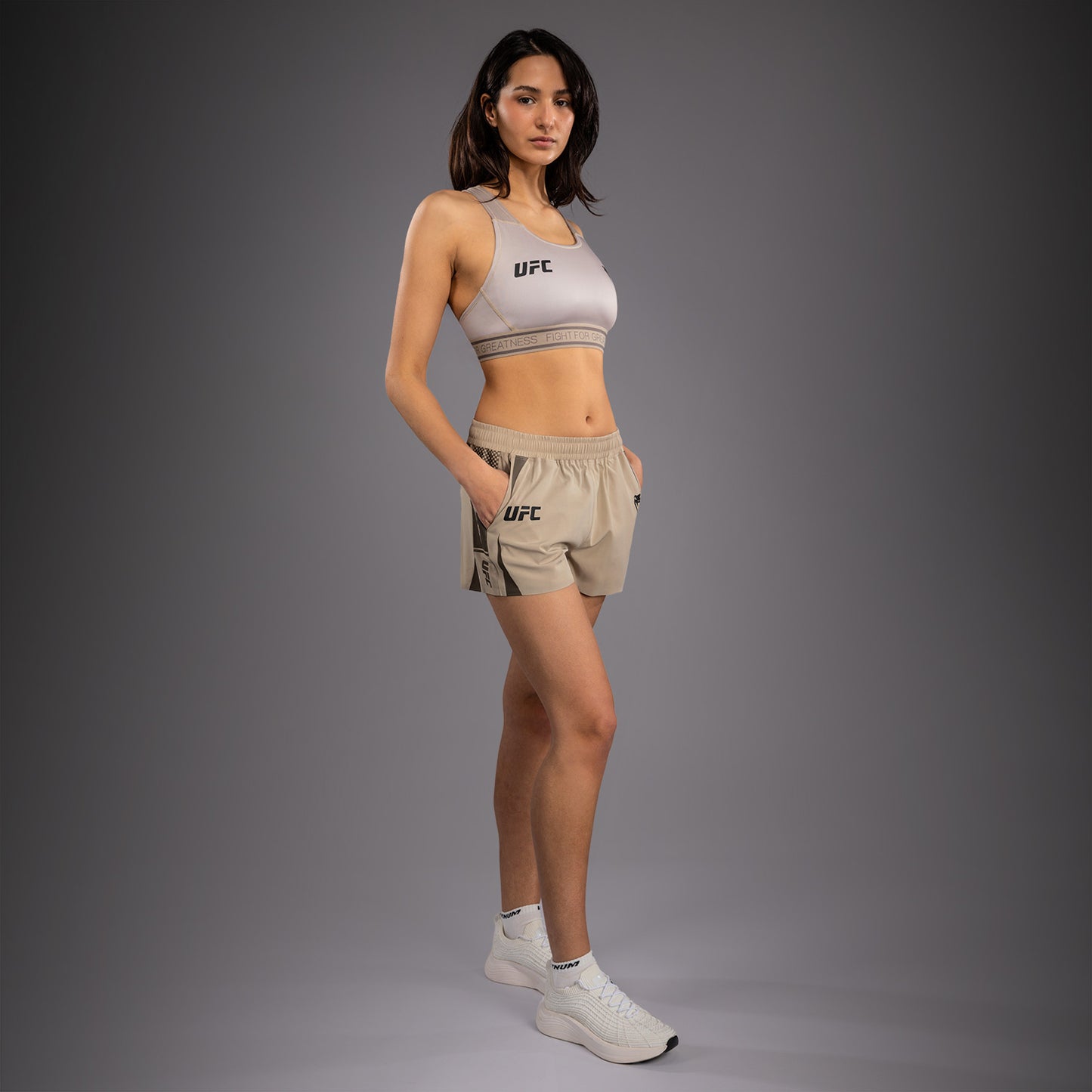 Venum UFC Unity by Venum Authentic Fight Week Women's Performance Short - Sand