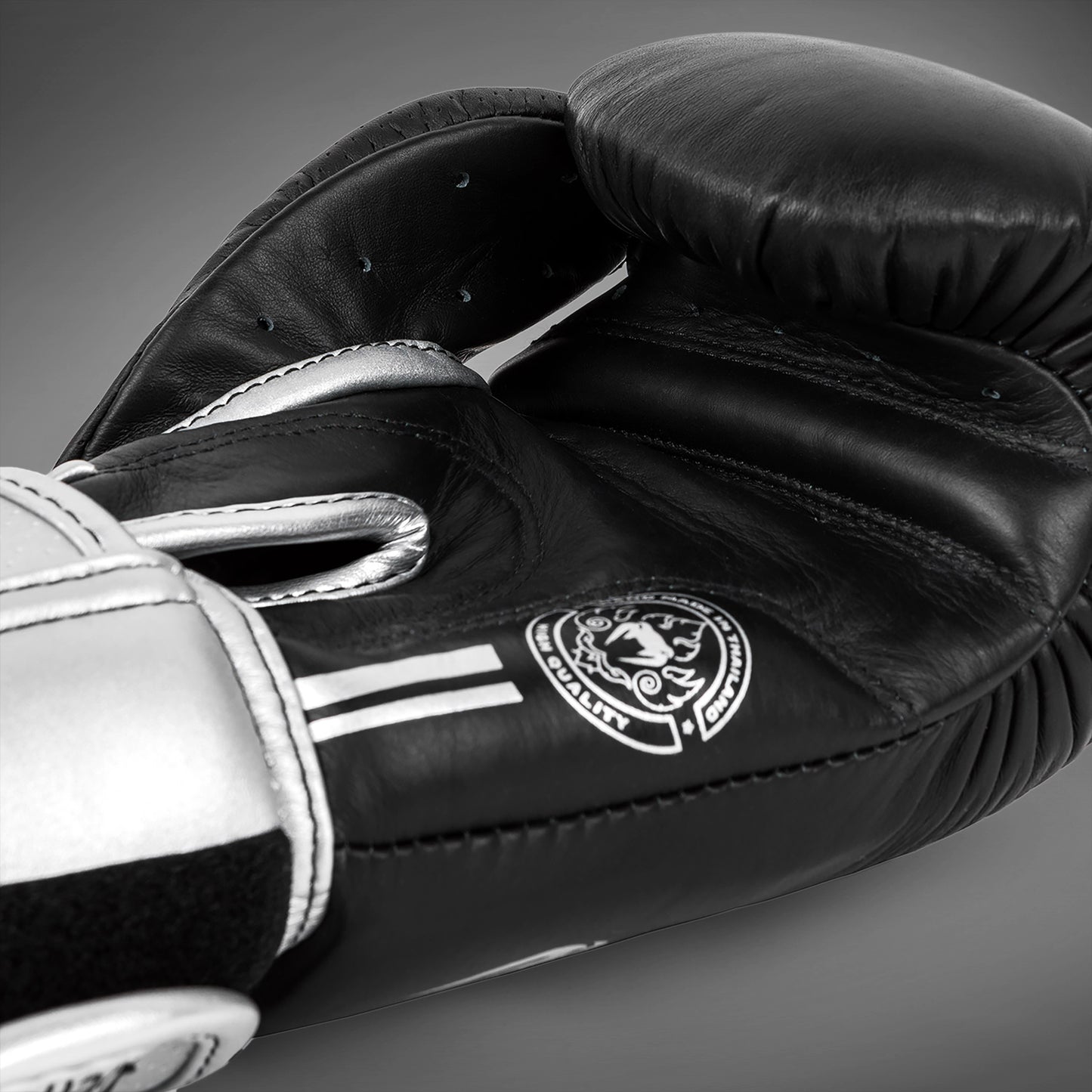 Venum Power 2.0 Boxing Gloves - Black/Silver