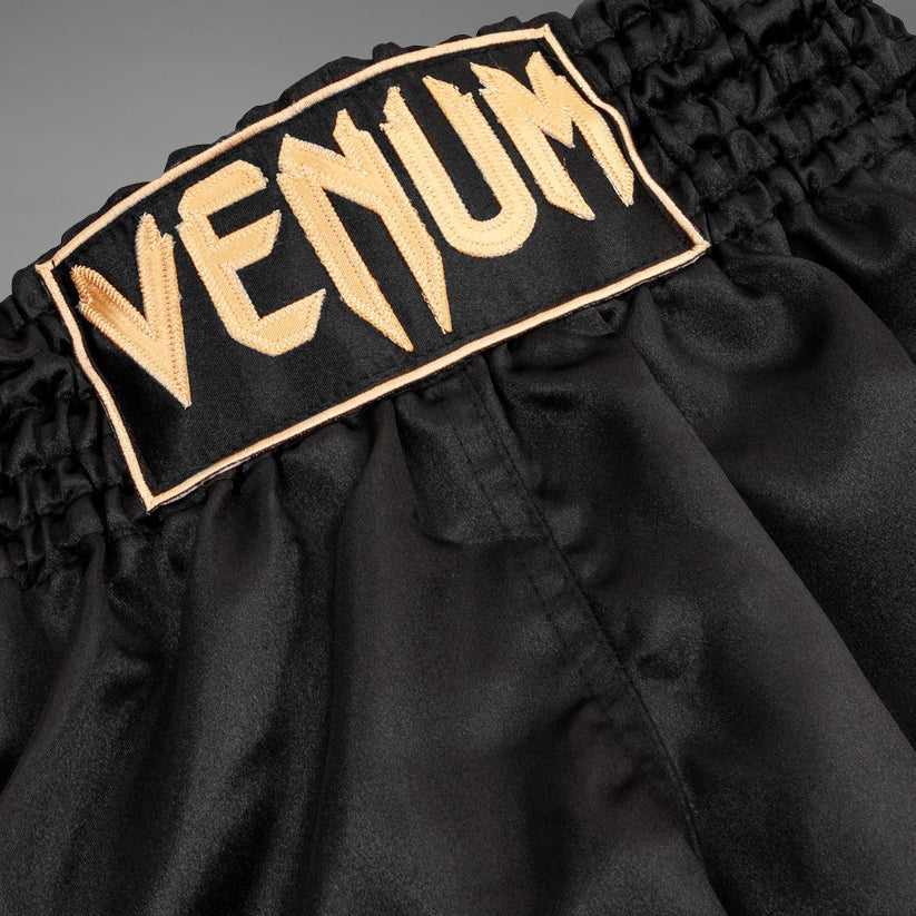 Venum Classic Muay Thai Short - Black/Gold