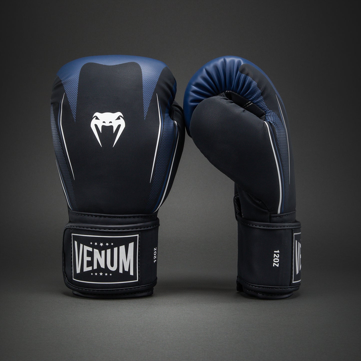 Venum G-Core Boxing Gloves - Navy Blue/White