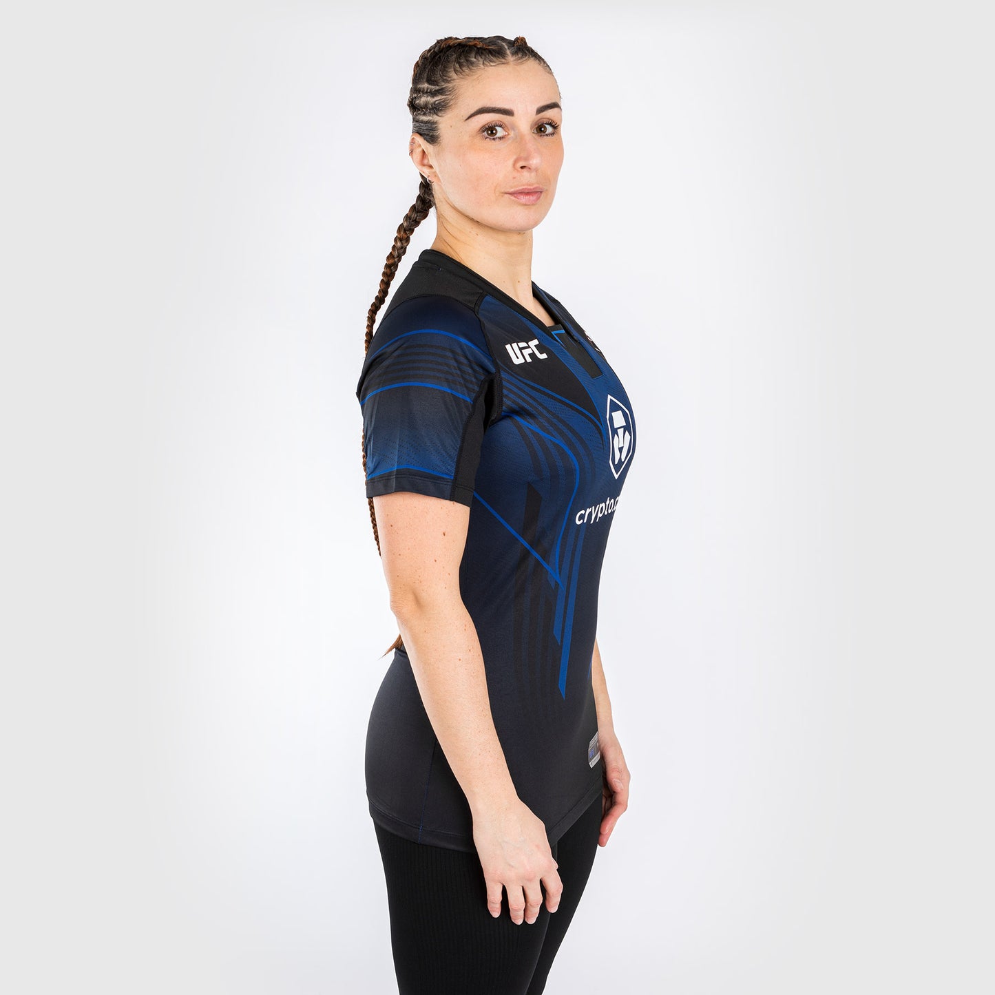 UFC Venum Personalized Authentic Fight Night 2.0 kit by Venum Women's Walkout Jersey - Midnight Edition