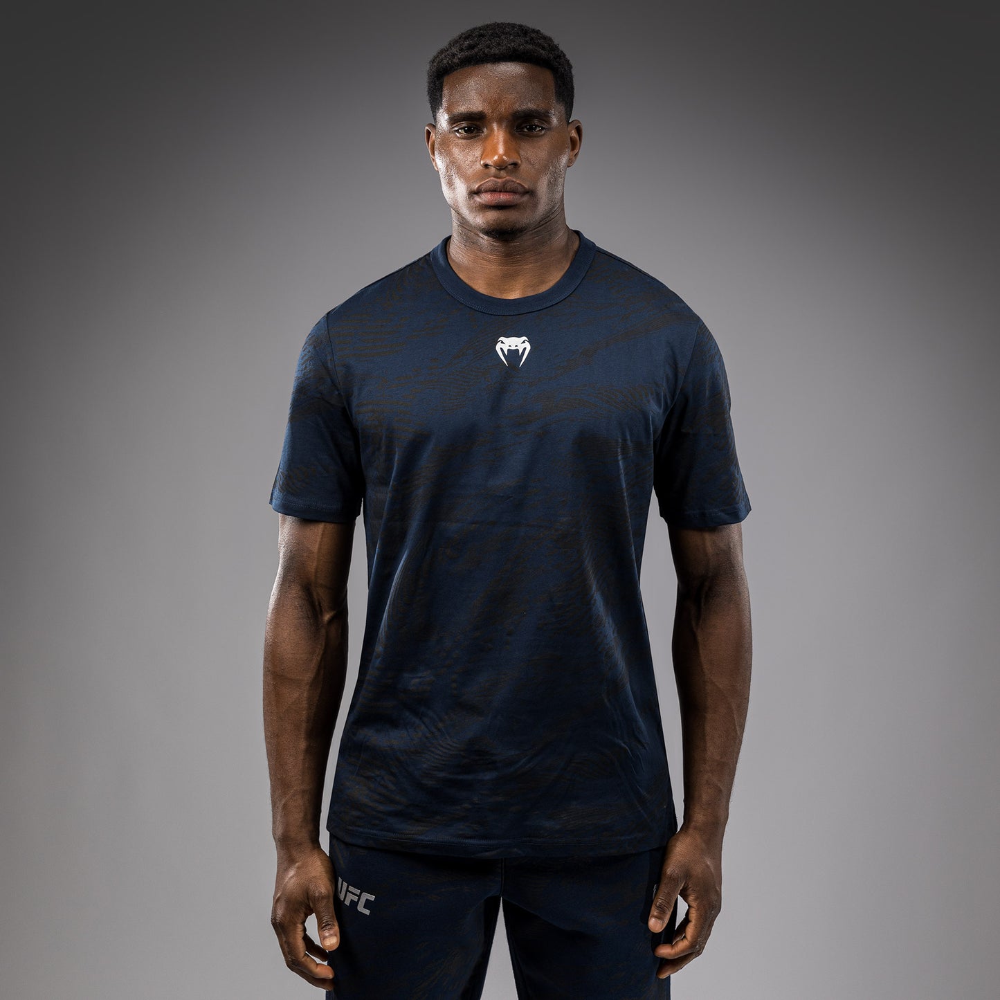 UFC Fusion by Venum Fight Week Men’s Short Sleeve T-Shirt - Oceanic Blue