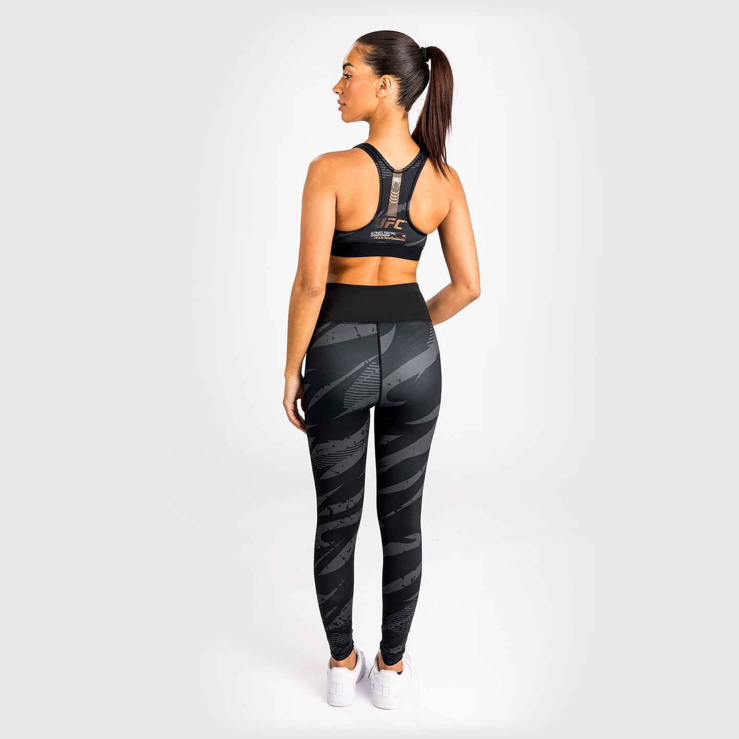 UFC Adrenaline by Venum Fight Week Women’s Sports Bra - Urban Camo