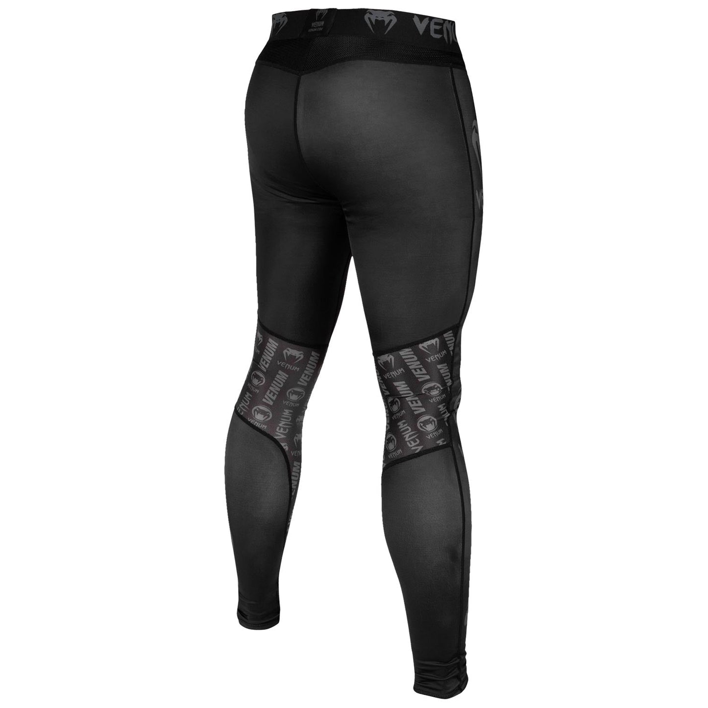 Venum Logos Tights - Black/Black