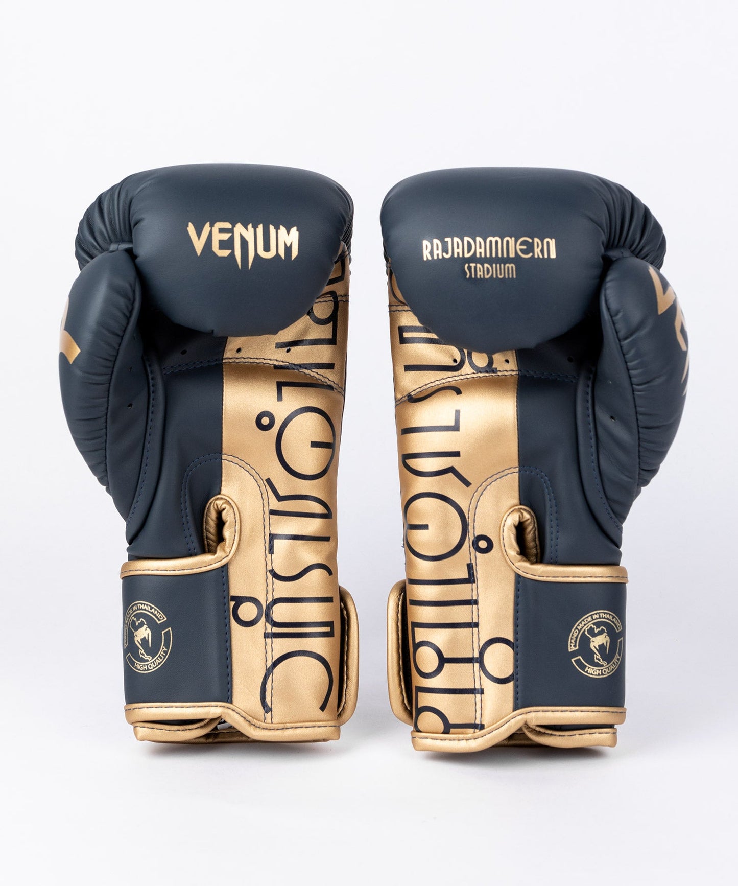 RAJADAMNERN X Venum Boxing Gloves - Navy Blue
