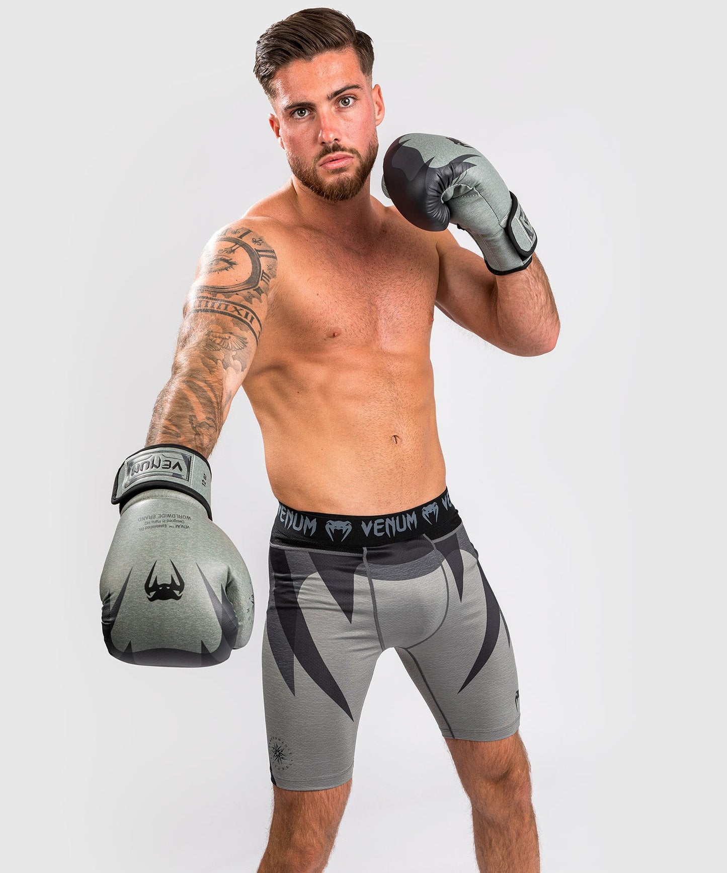 Venum Stone Vale Tudo Shorts  - Mineral Green