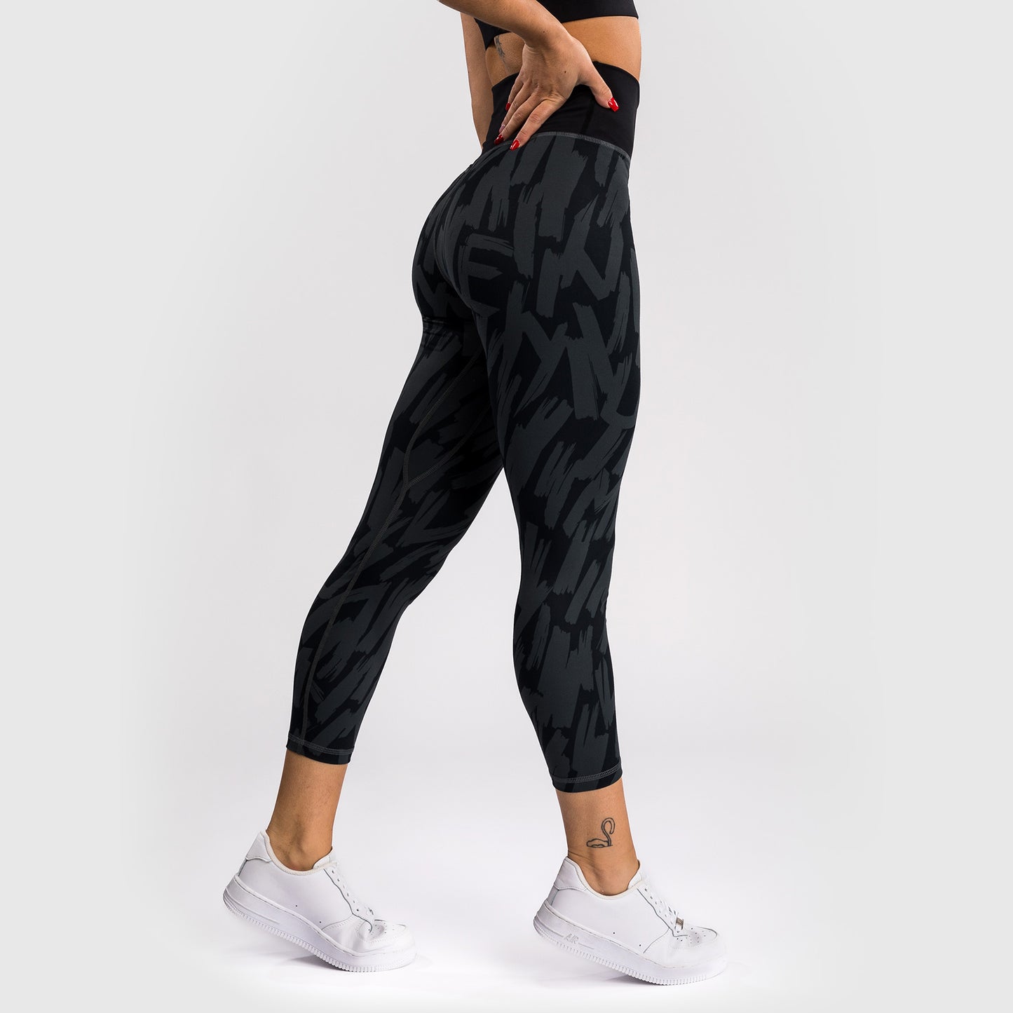 Venum Graffiti Women’s Full-Length Leggings - Urban Charcoal