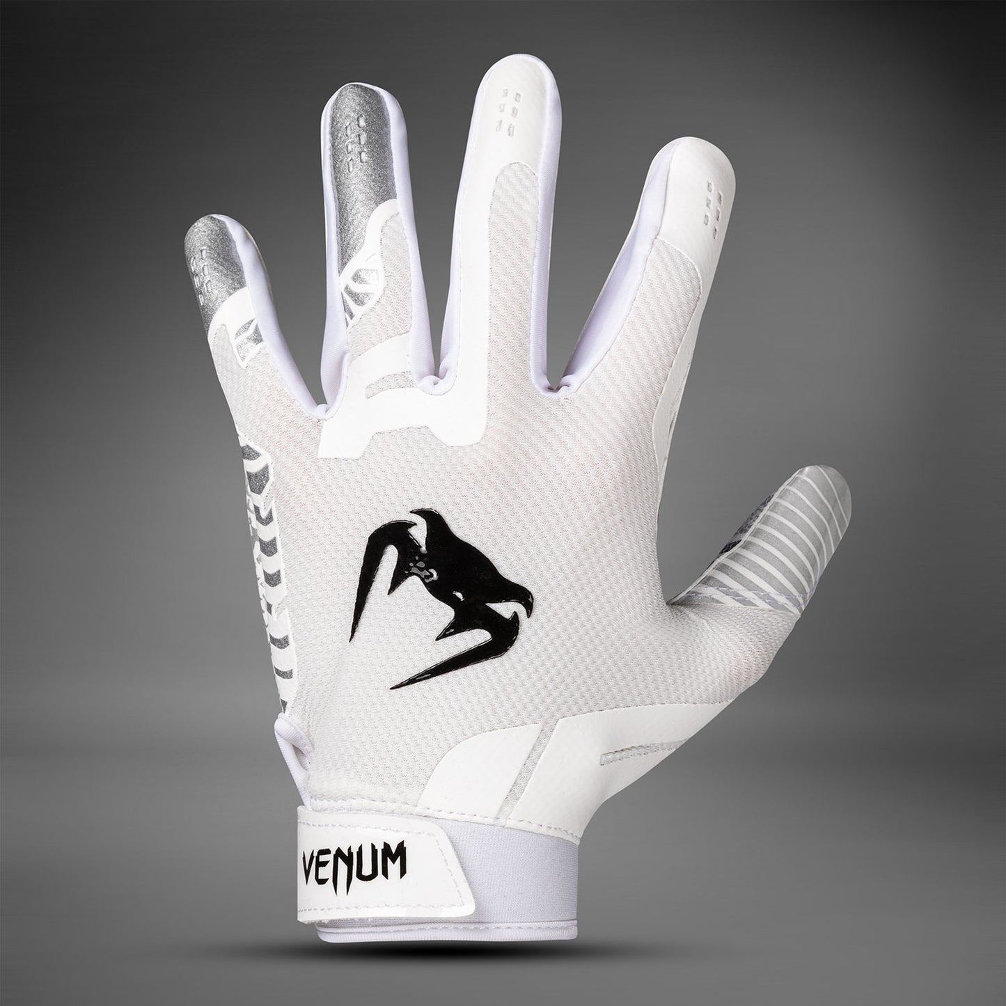 Venum Elite Football Gloves - White/Black