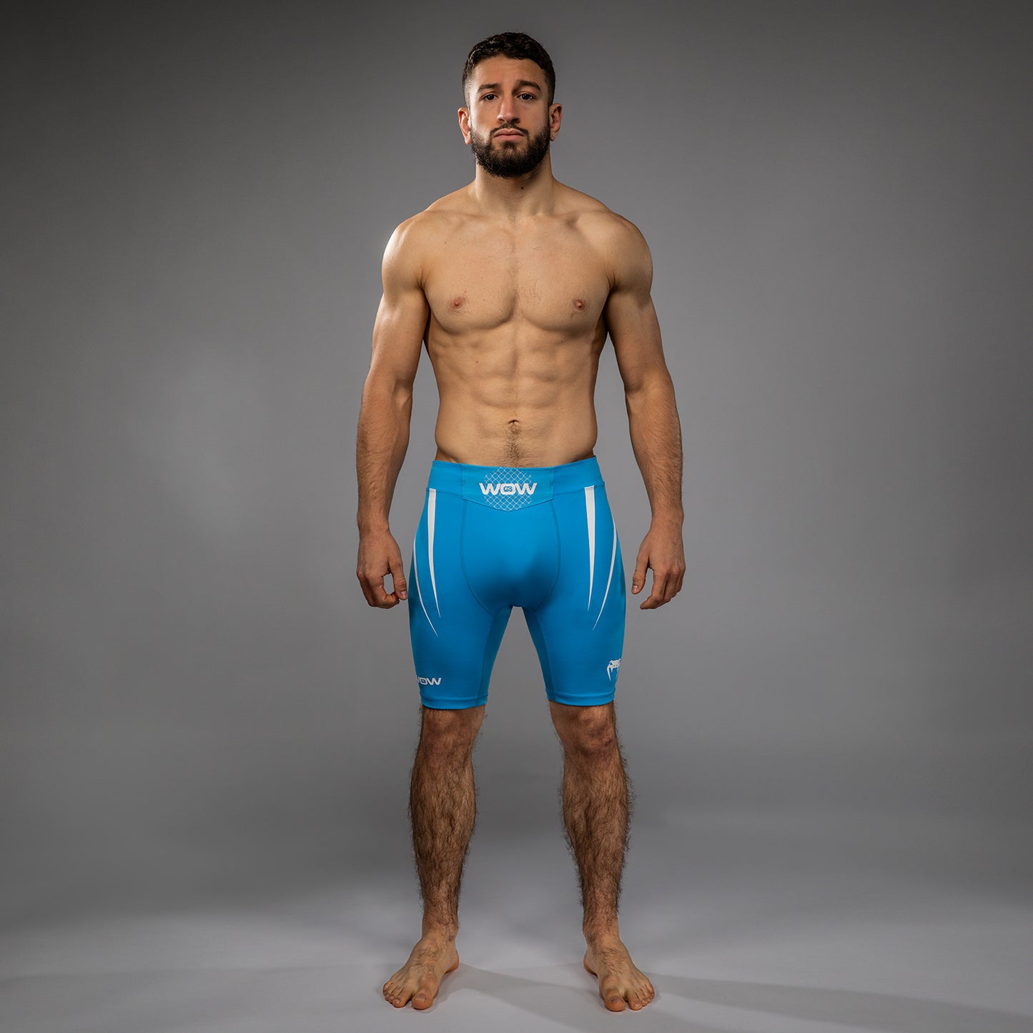 Venum x WOW FC Men’s Vale Tudo Shorts - Pacific Blue