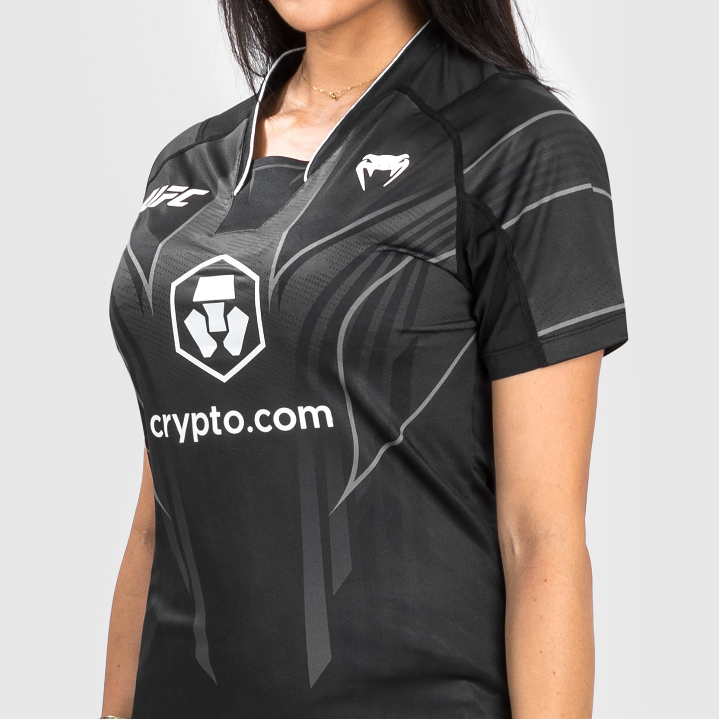 UFC Venum Authentic Fight Night 2.0 Kit by Venum Women's Walkout Jersey - Black
