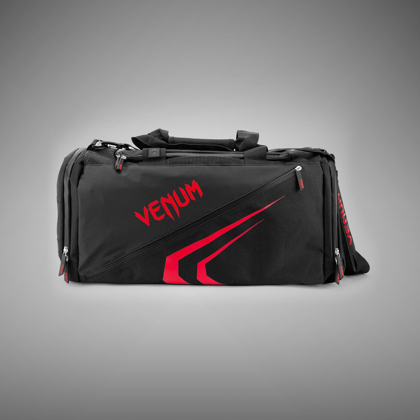 Venum Trainer Lite Evo Sports Bags  - Black/Red