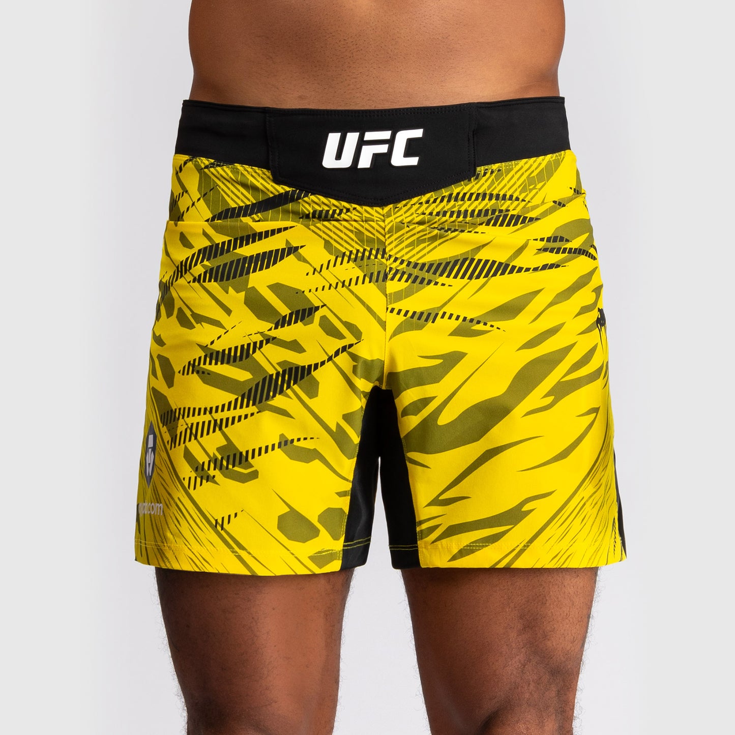 UFC Fusion by Venum Personalized Authentic Fight Night Men's Fight Short - Short Fit - Yellow