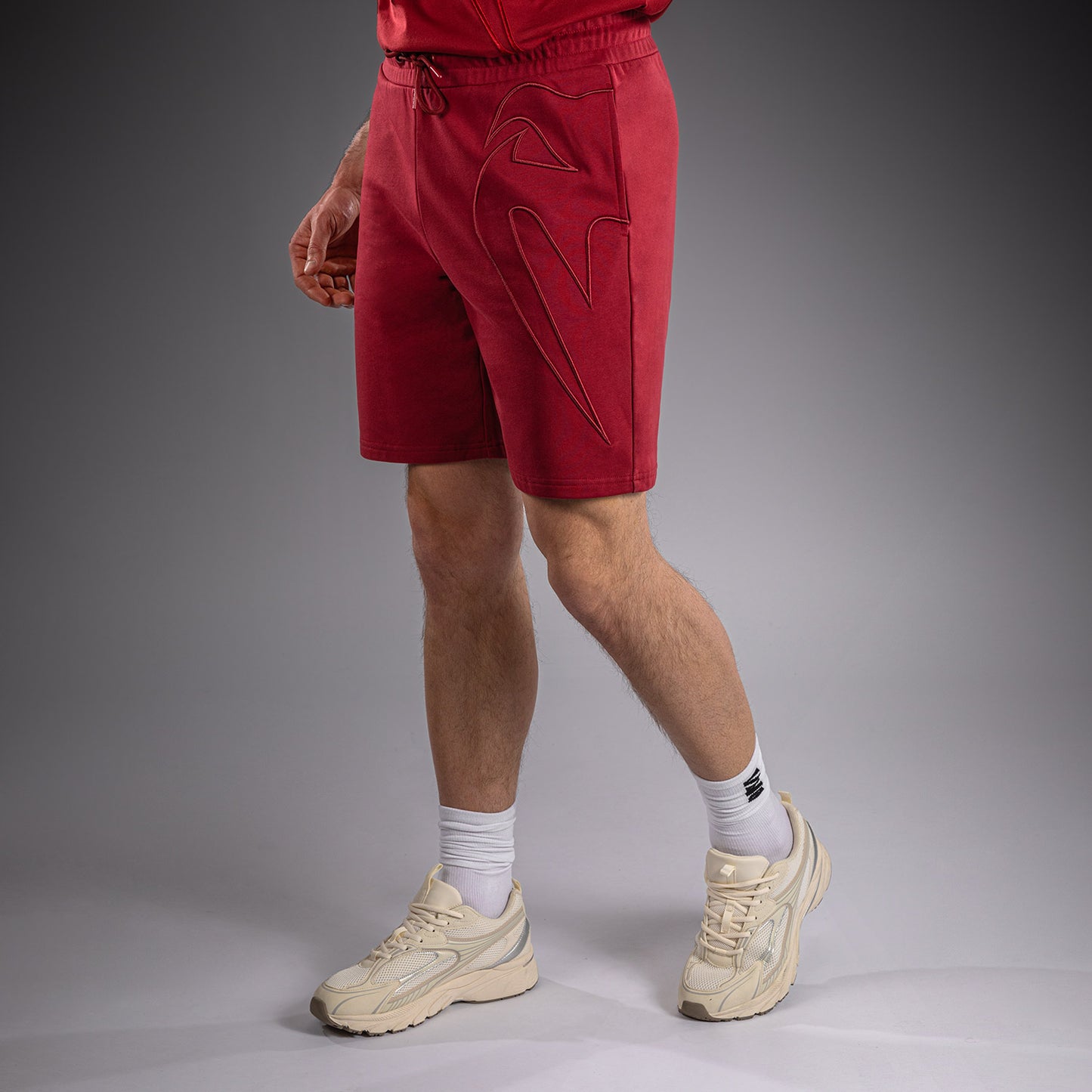 Venum Giant 3D Cotton Shorts - Red