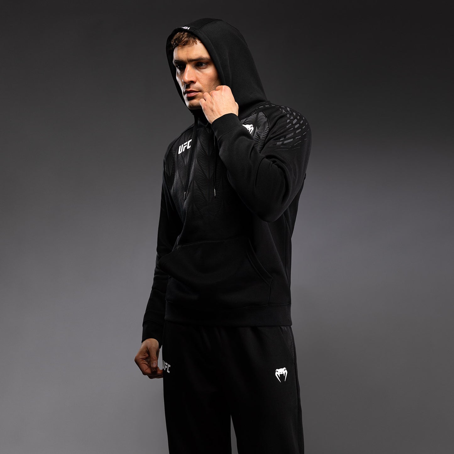 Men’s UFC Zenith by Venum Replica Black Pullover Hoodie
