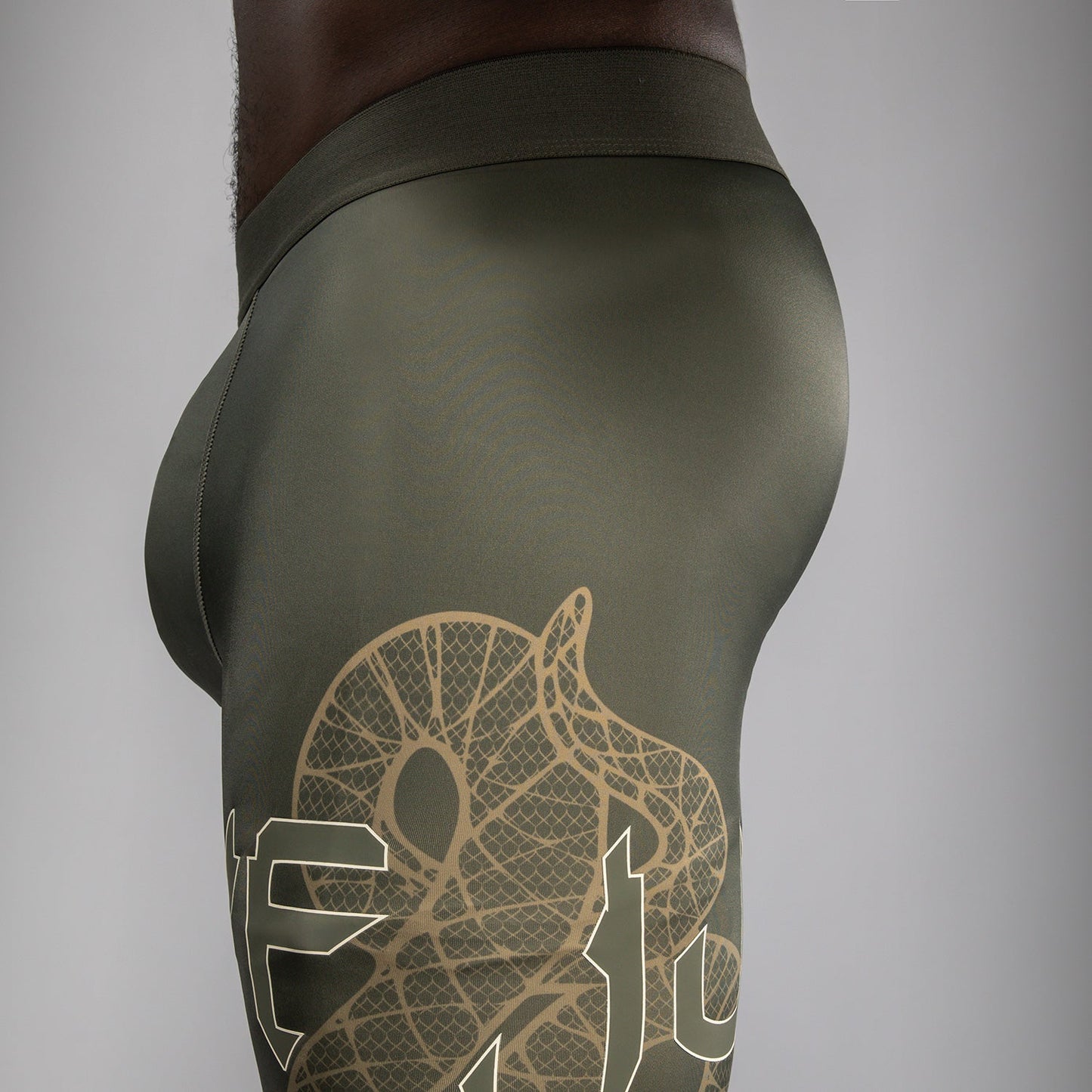 Venum Serpenti Spats - Khaki/Bronze/Ivory