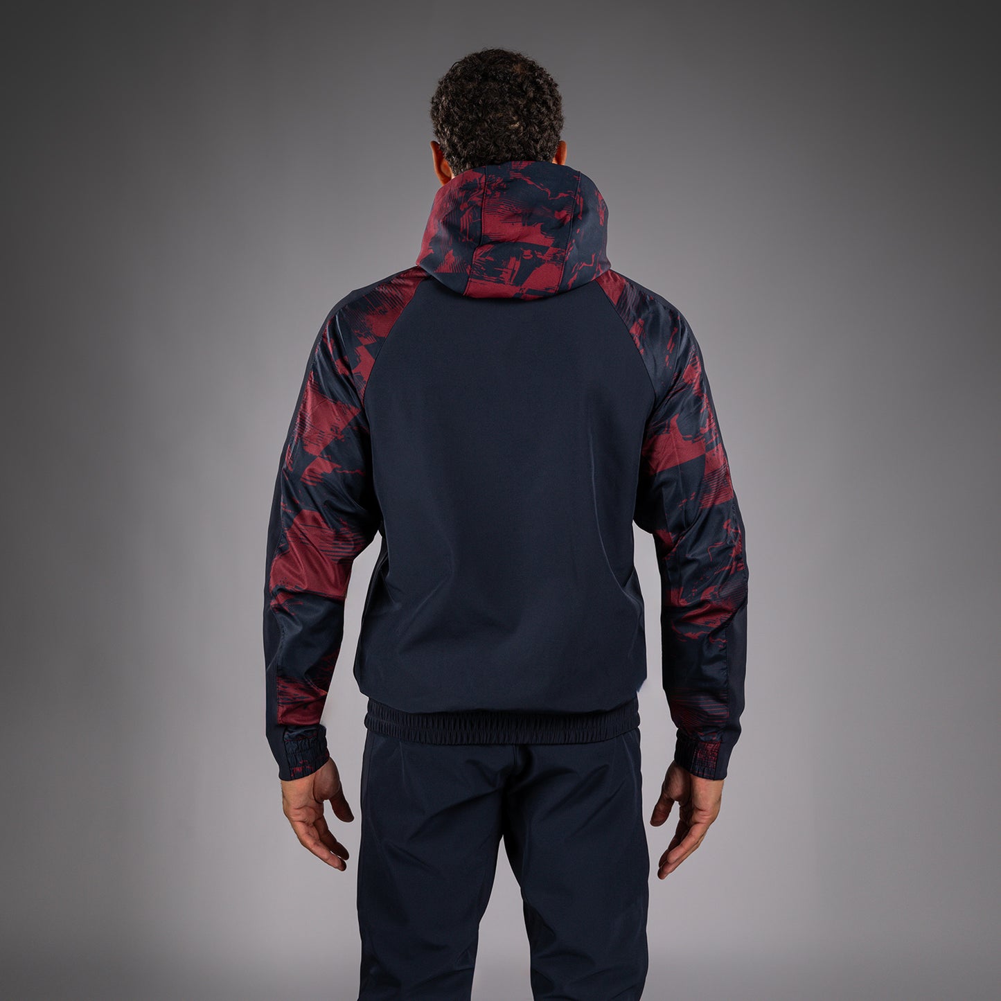 Men's UFC Zenith by Venum Burgundy Authentic Fight Week Zip Hoodie