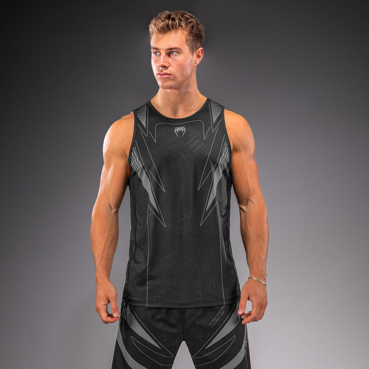 Venum Amazonia Reborn Tank Top - Black/Grey