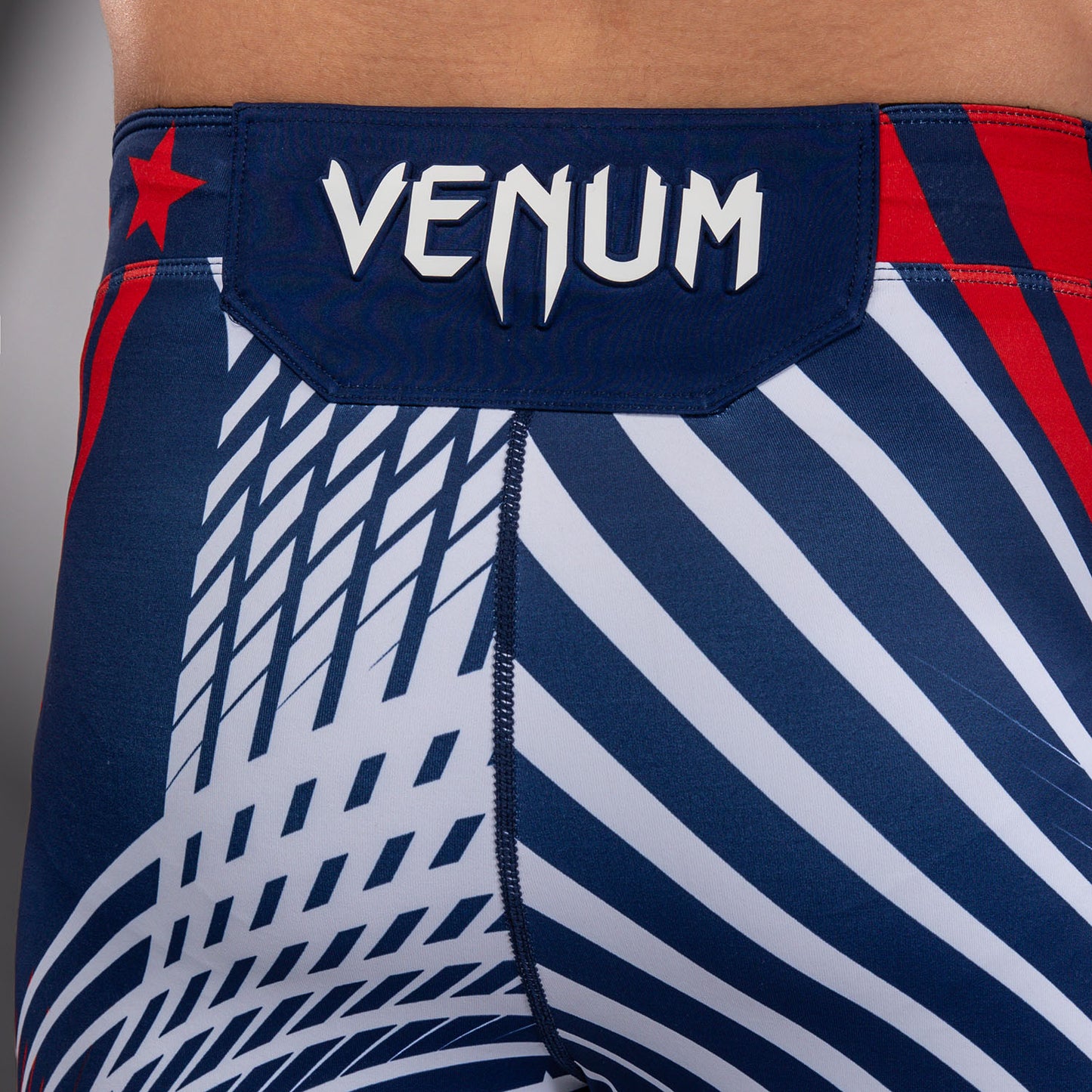 Men's Official UFC Freedom 250 by Venum Blue Authentic Fight Night Vale Tudo Short