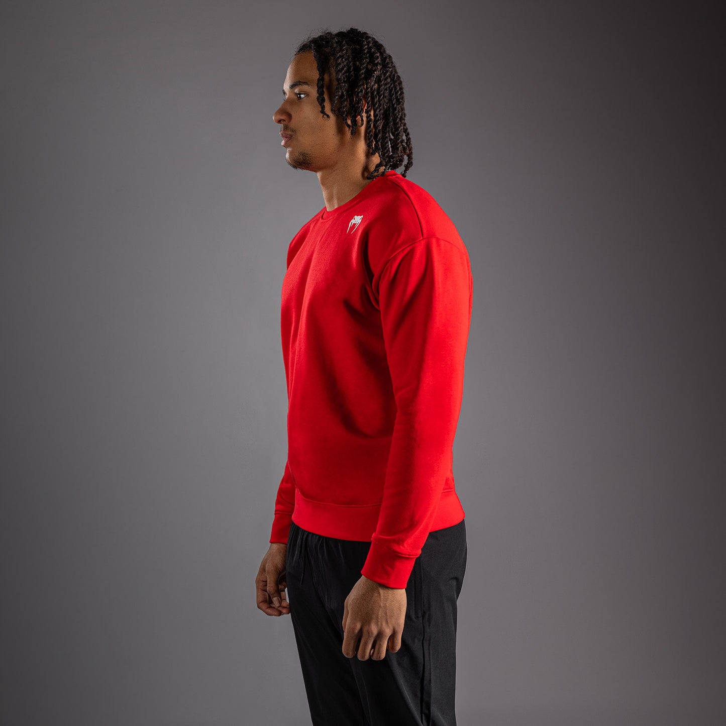 Venum Lineup Fleece Crew - Red/White