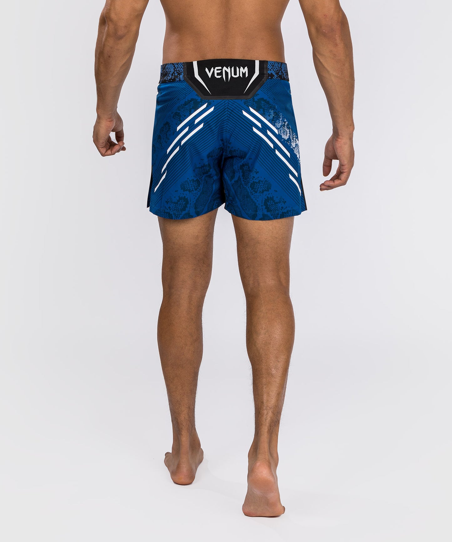 UFC Adrenaline by Venum Personalized Authentic Fight Night Men's Fight Short - Short Fit - Blue