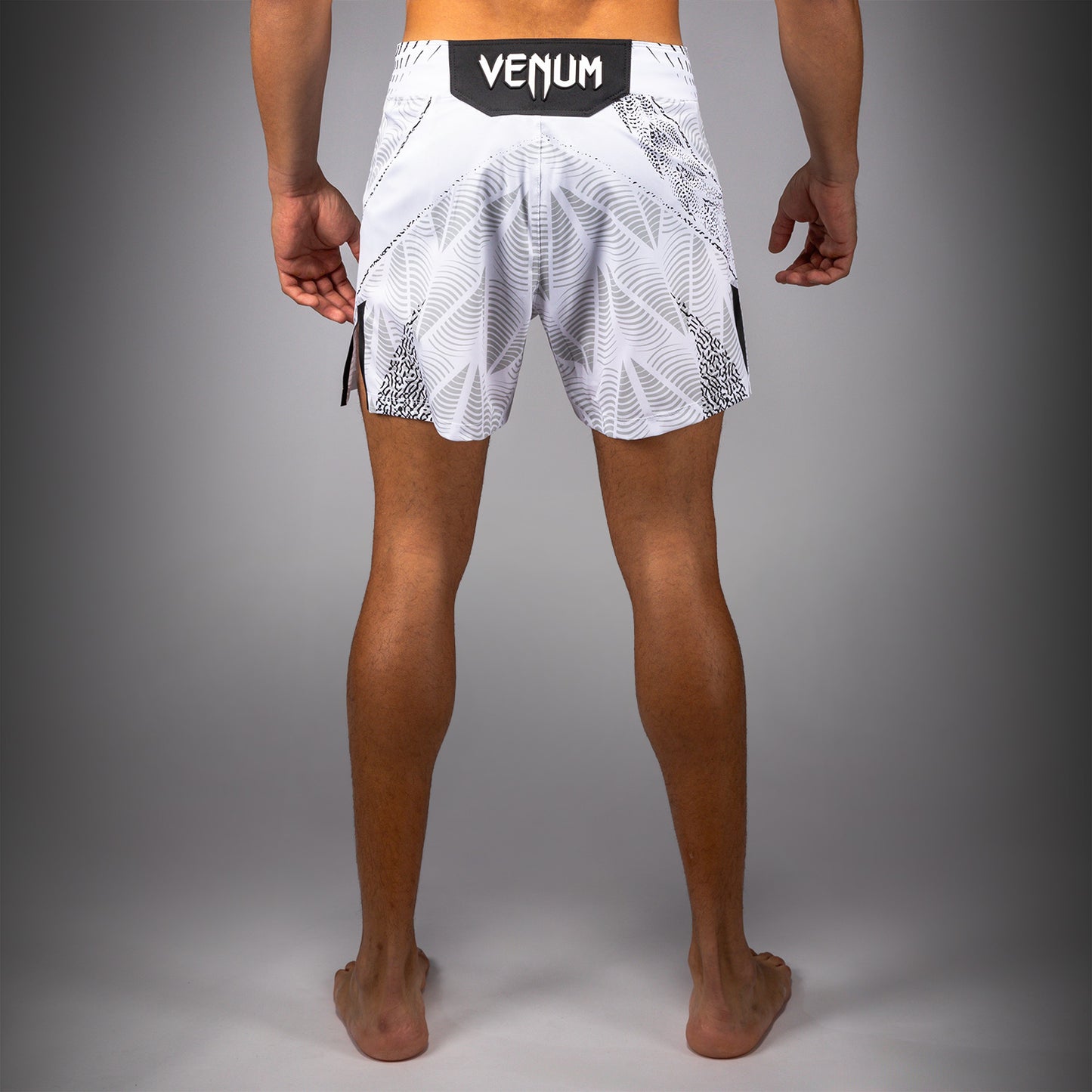 Men's UFC Zenith by Venum White Authentic Fight Night Short Fit Fight Short