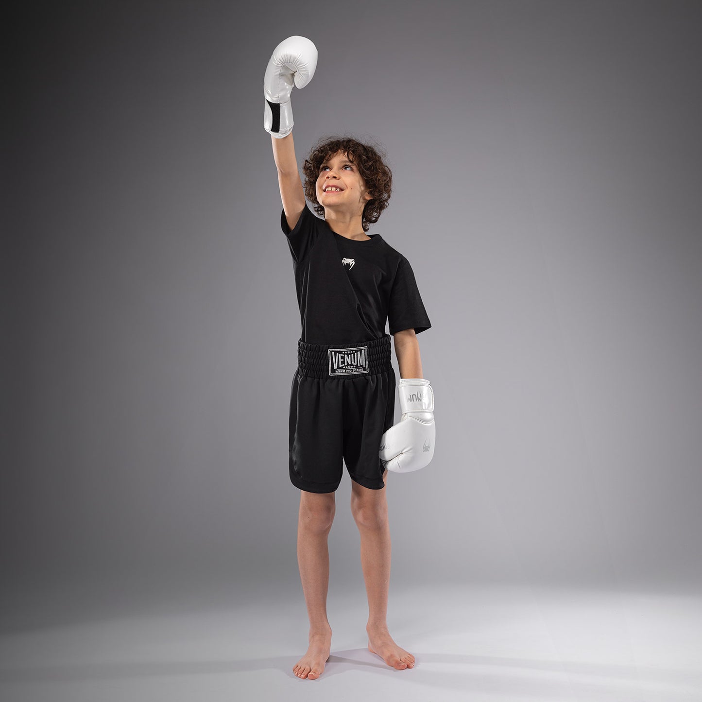 Venum Classic Kids Boxing Shorts - Black