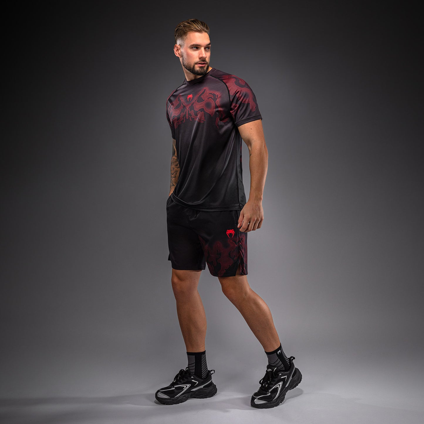 Venum Spectre Dry-Tech T-Shirt - Black/Red