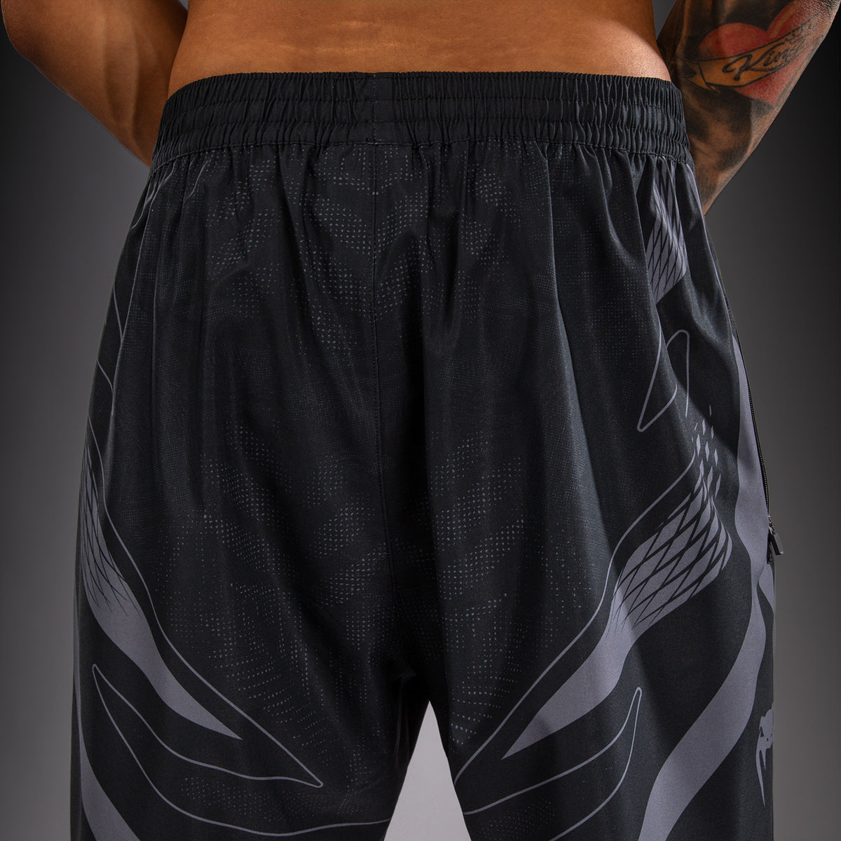 Venum Amazonia Reborn Training Shorts - Black/Grey