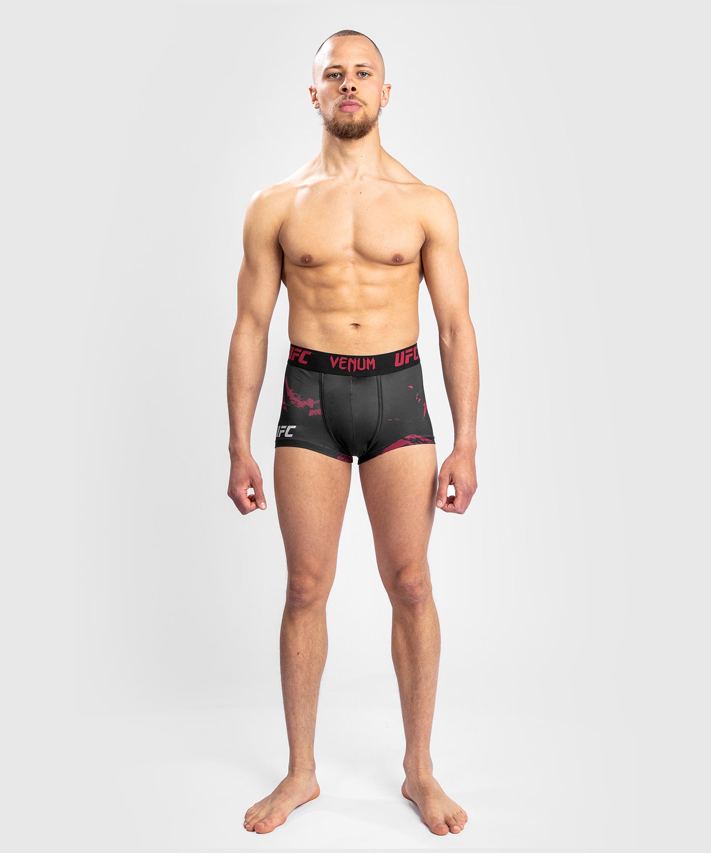 UFC Venum Authentic Fight Week Men’s 2.0 Boxer Briefs - Black/Red