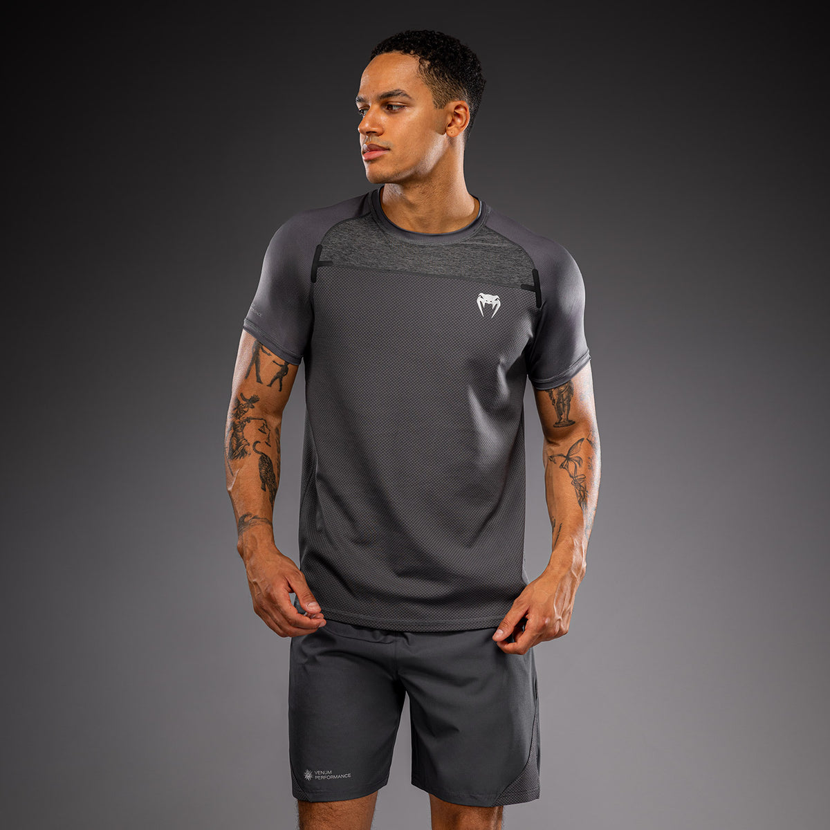 Venum G-Fit Scale Dry Tech T-Shirt - Grey