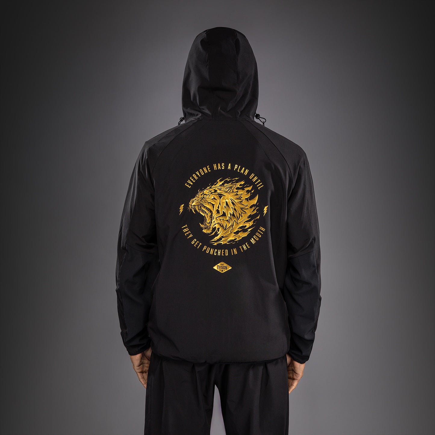 Venum x Mike Tyson Tiger Track Jacket - Black/Gold
