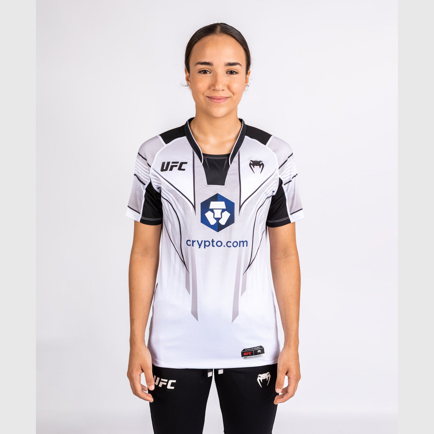 UFC Venum Personalized Authentic Fight Night 2.0 Kit by Venum Women's Walkout Jersey - White