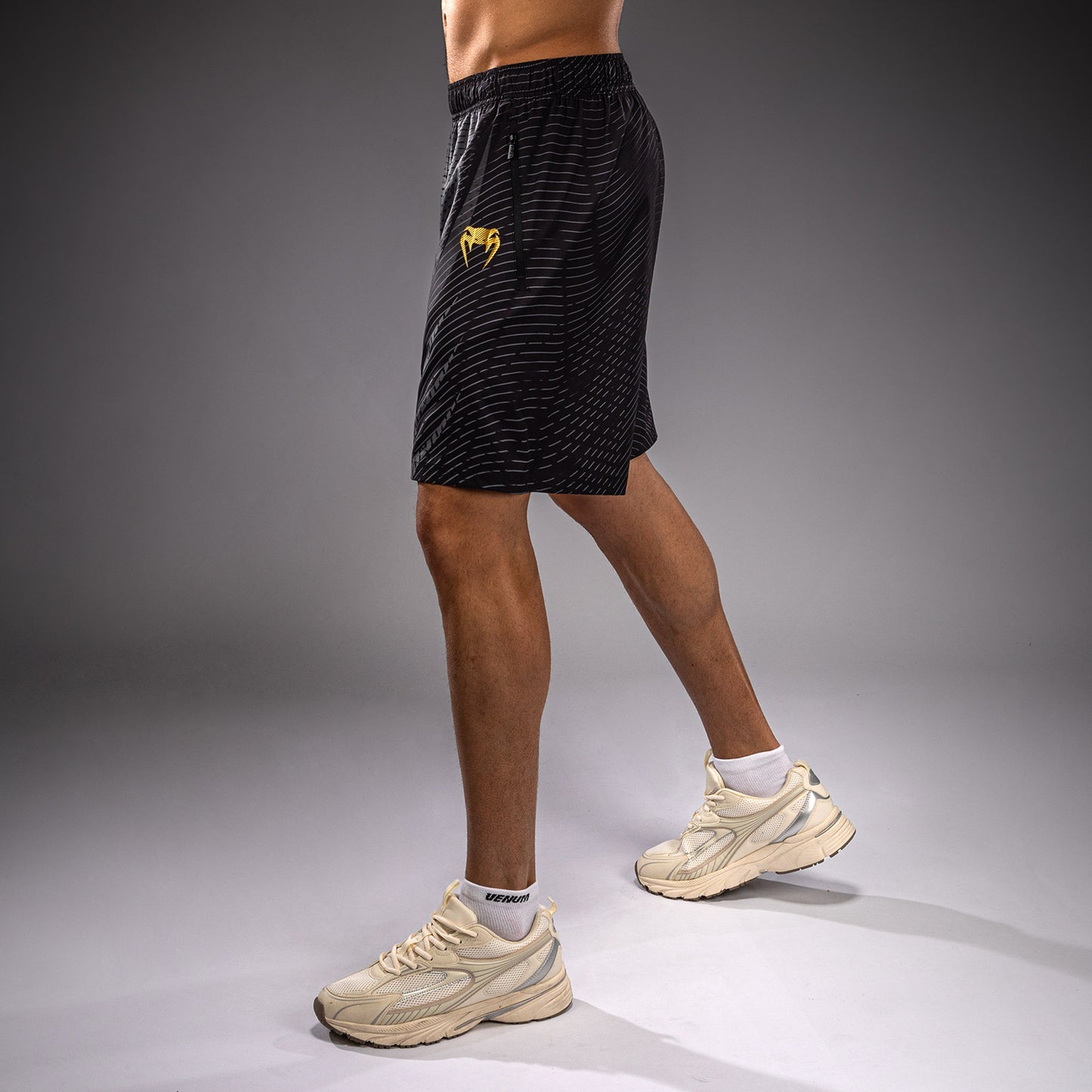 Venum Galactic 3.0 Training Shorts - Black/Gold