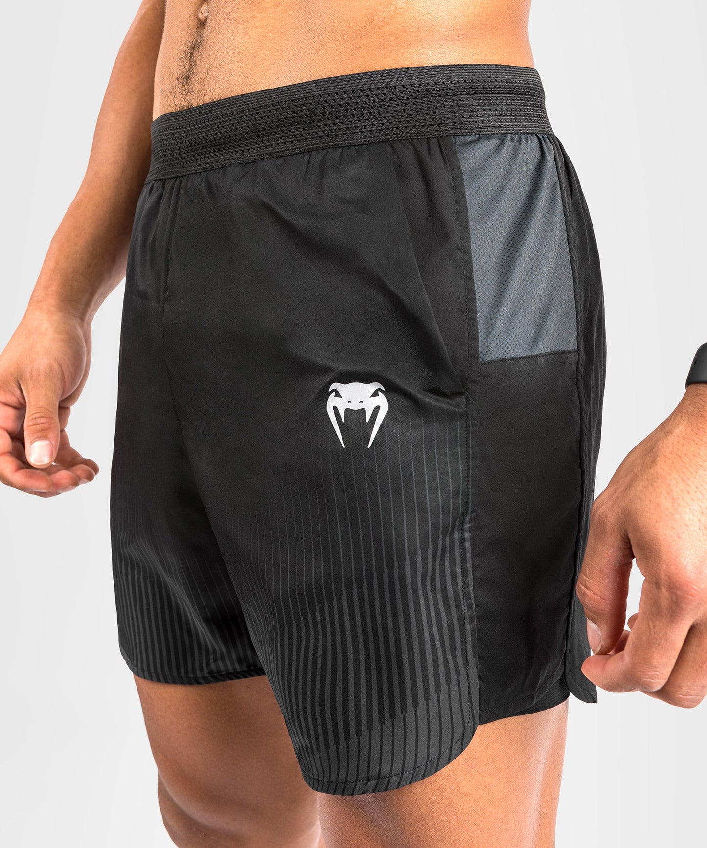 Venum Biomecha 2-In-1 Training Shorts - Black/Grey