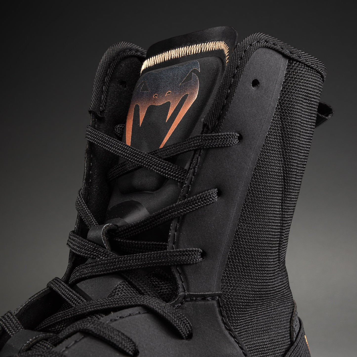 Venum Elite Neo Boxing Shoes - Black/Gold