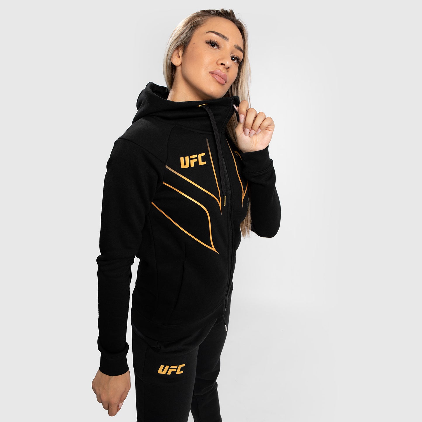 UFC Venum Fight Night 2.0 Replica Women's Full Zip Hoodie - Champion