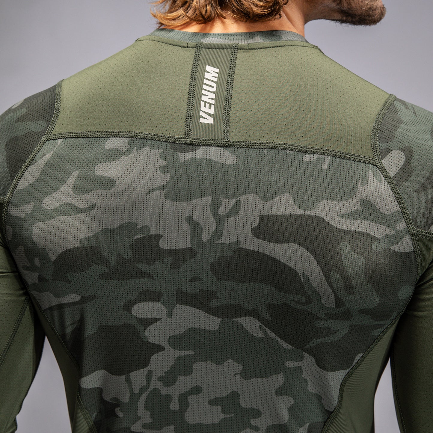 Venum G-Fit Air Men's Long Sleeve Rashguard - Army Camo