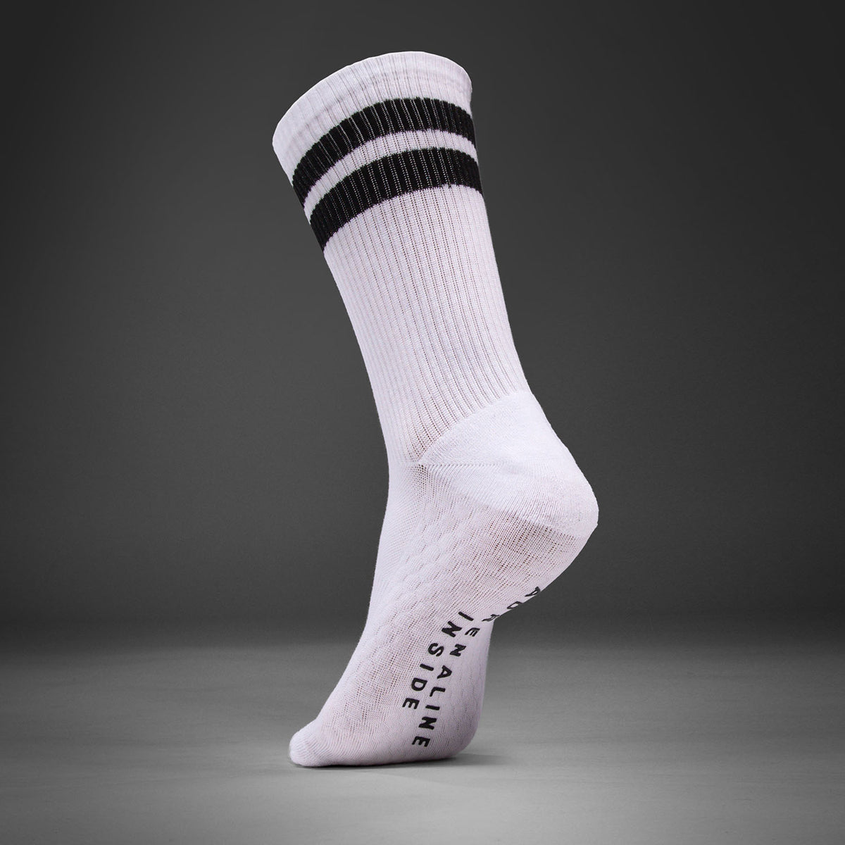 Venum Adrenaline Crew Socks 3-Pack - White/Black