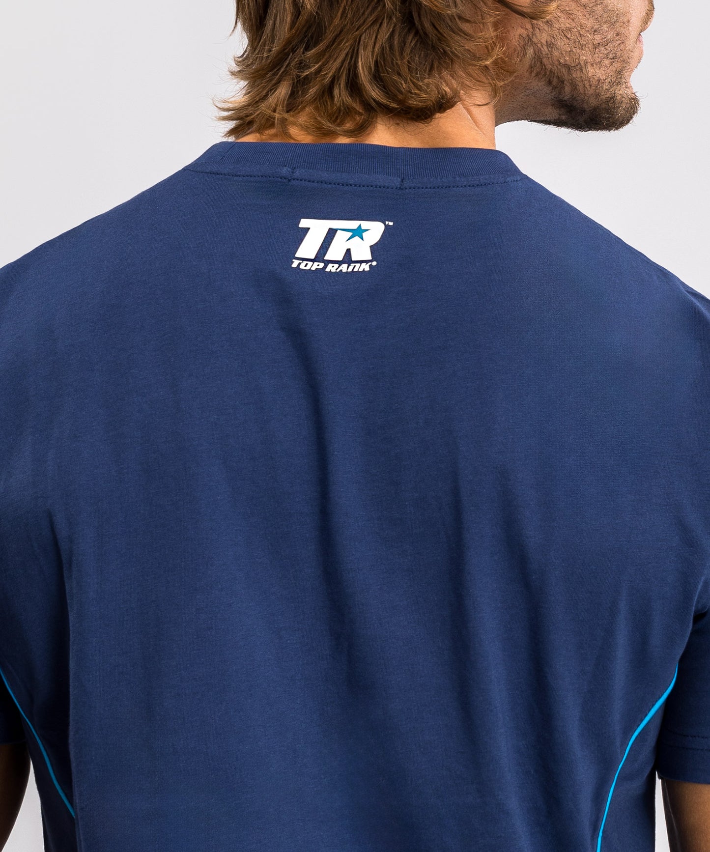 Venum x Top Rank Original Men's T-Shirt - Navy Blue
