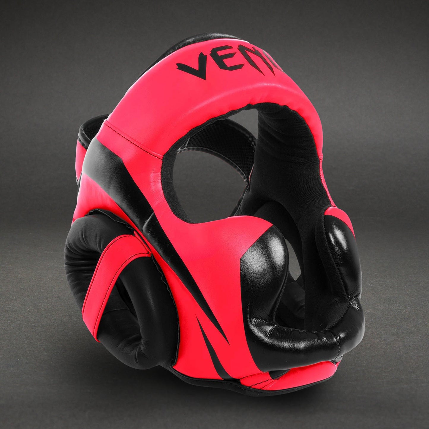 Venum Elite Boxing Headgear – Neon Pink