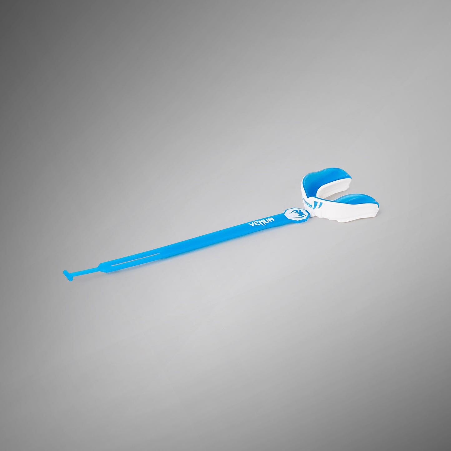 Venum Challenger Kids Mouthguard Strap/Straples - White/Blue