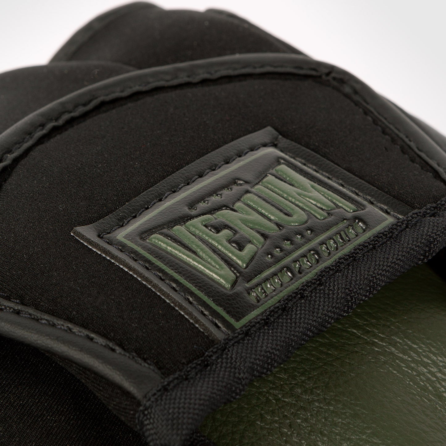 Venum Pro Boxing Mini Curved Punch Mitts (Pair) - Khaki/Gold