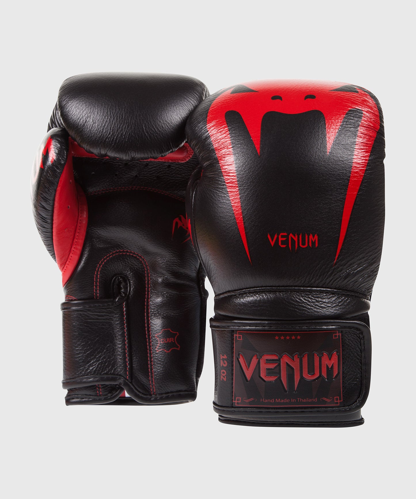 Venum Giant 3.0 Boxing Gloves - Nappa Leather Black Devil